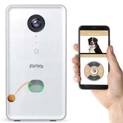 Dog Treat Dispenser And Camera