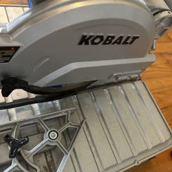 Kobalt Blade Sliding Table Saw With Stand 