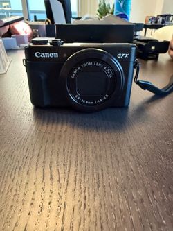 Canon PowerShot G7 X Digital Camera w/ Box & Case – Excellent Condition