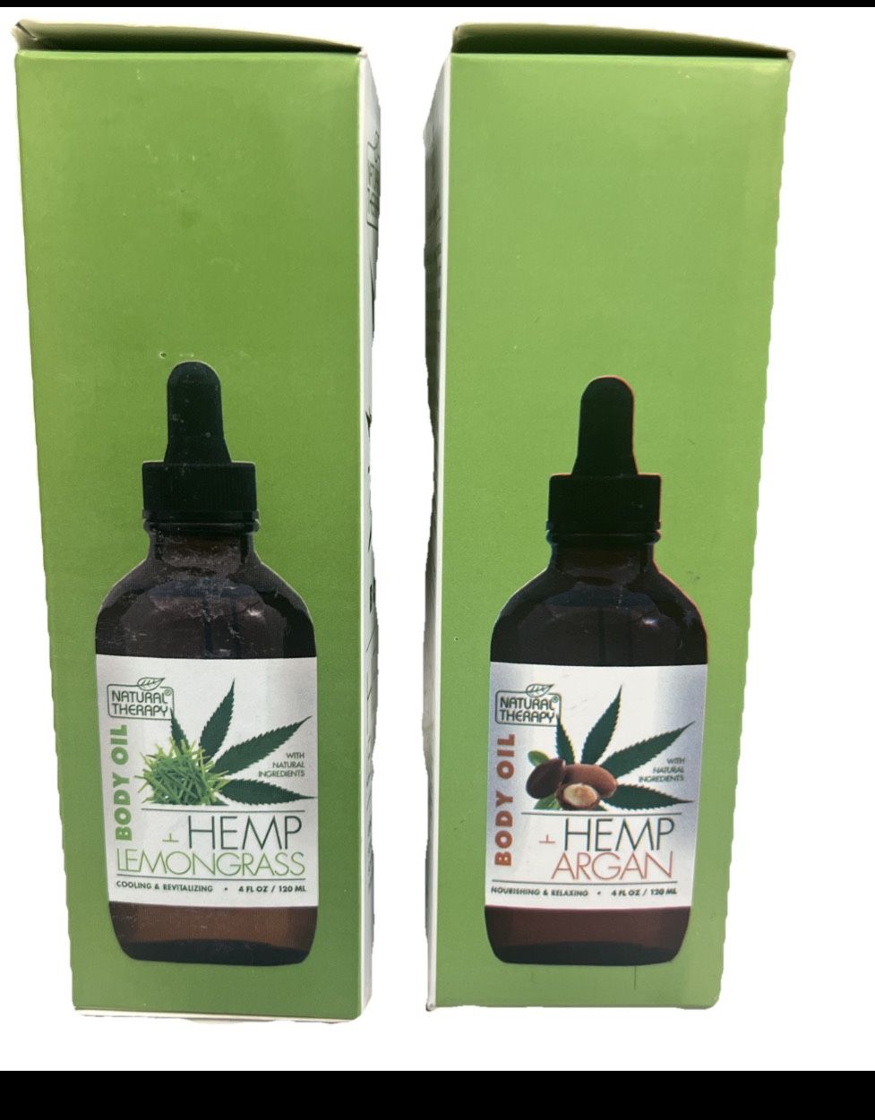 Natural Therapy Hemp Oil with Lemongrass β Nourishing Body & Massage Oil β 100% Natural β Free Shipping & Pickup