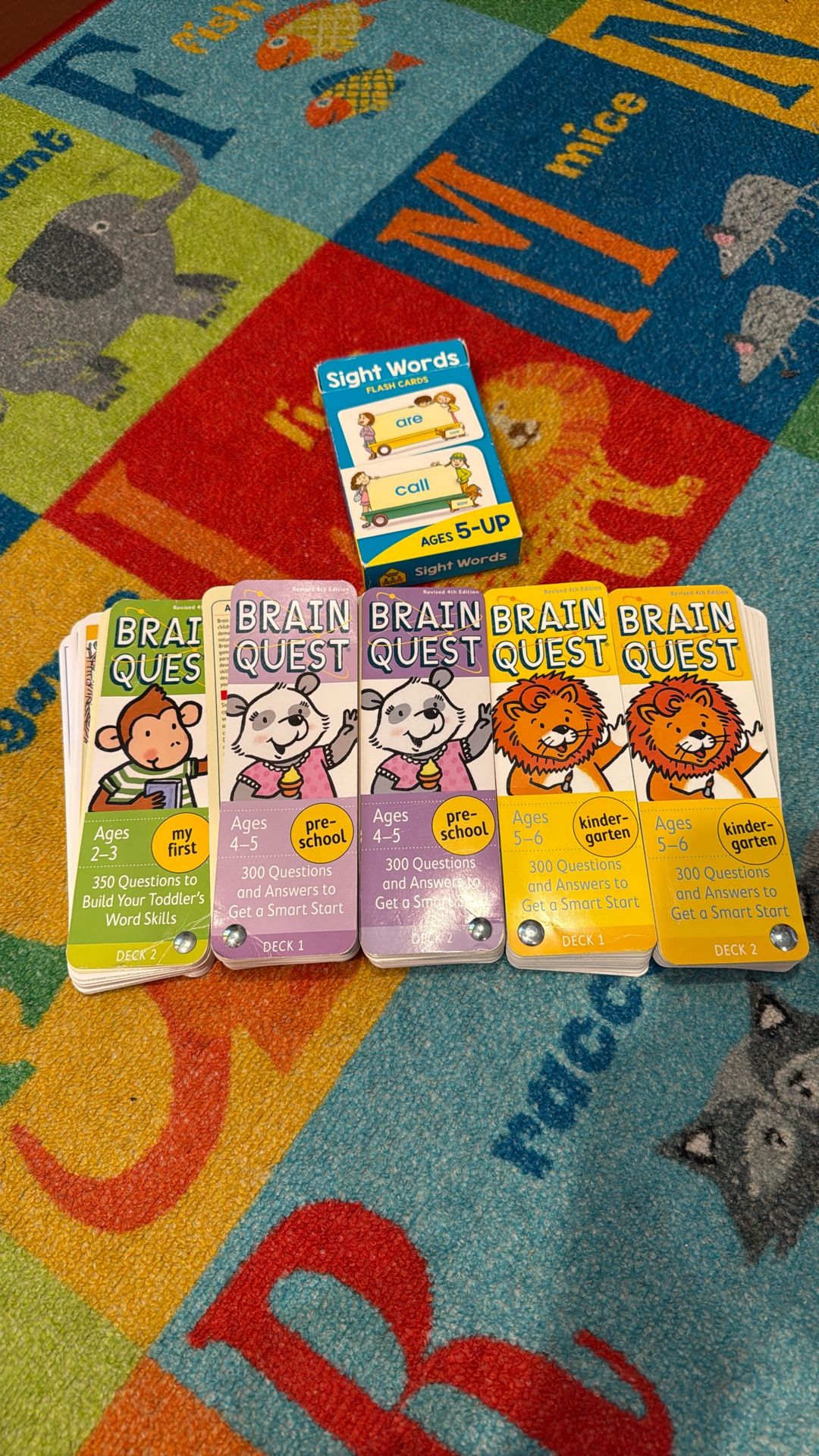 Brain Quest Learning Cards
