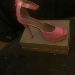 Peep Toe Stiletto Heels Brand New