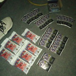 Topps Baseball And NHL Cards 7 Baseball Packages & 25 + NHL Hockey Cards All New Factory Sealed! 