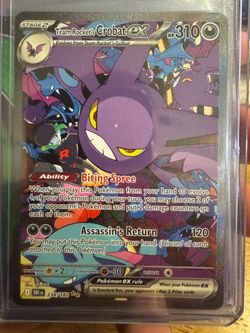 Pokémon Team Rocket's Crobat Ex 234/182 Destined Rivals