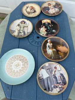 Norman Rockwell Plates