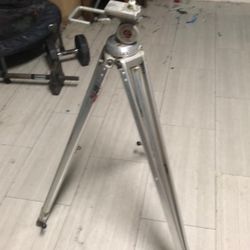 Bolex Paillard Tripod All Aluminum Vintage
