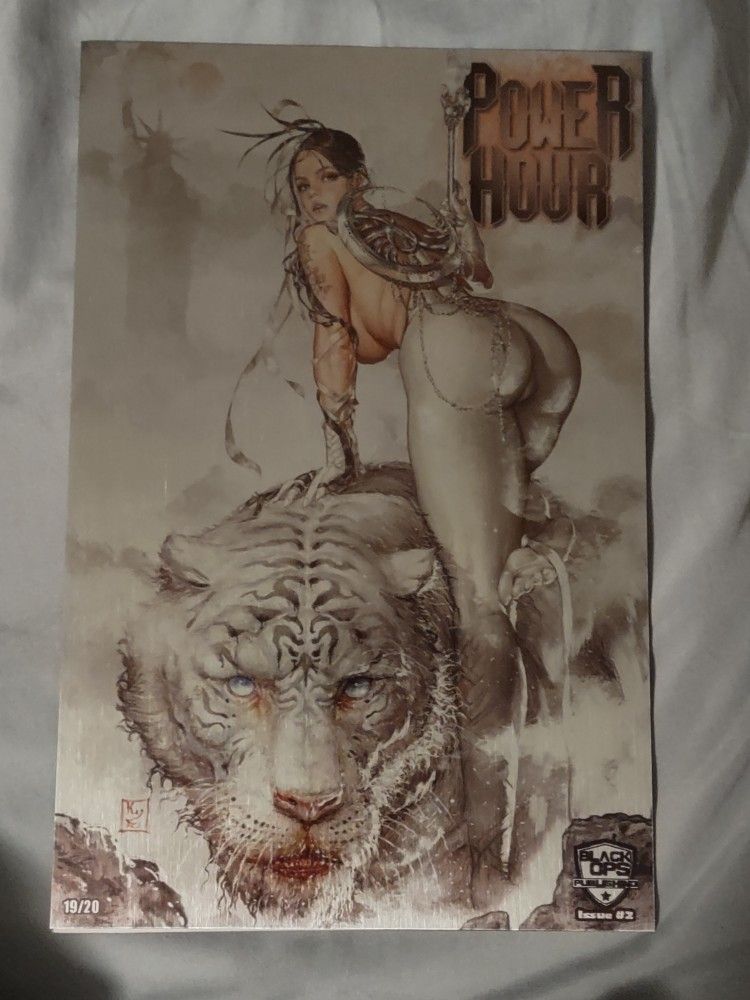 POWER HOUR #2 - NYCC EOM WHITE TIGER METAL COVER - LTD 20