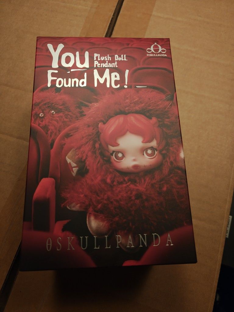 SkullPanda You Found Me Plush Doll Pendant