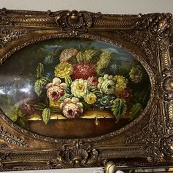 Antique Oil Paint Picture