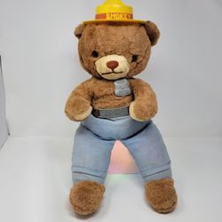 VINTAGE 13" IDEAL 1960s Smokey Bear Plush