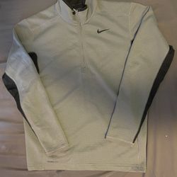 Nike Therma Fit Waffle Embroidered 1/4 Zip Pullover Men M
