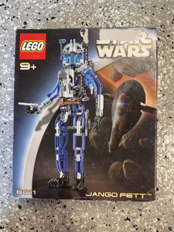 Lego 8011 Jango Fett Star Wars 95% Complete
