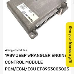 1989 Jeep Wrangler