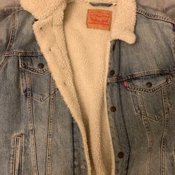 Levi Jean Jacket With Sherpa 
