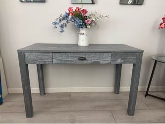 Grey desk