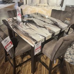 Ashley Furniture Bed And Dining Room Table