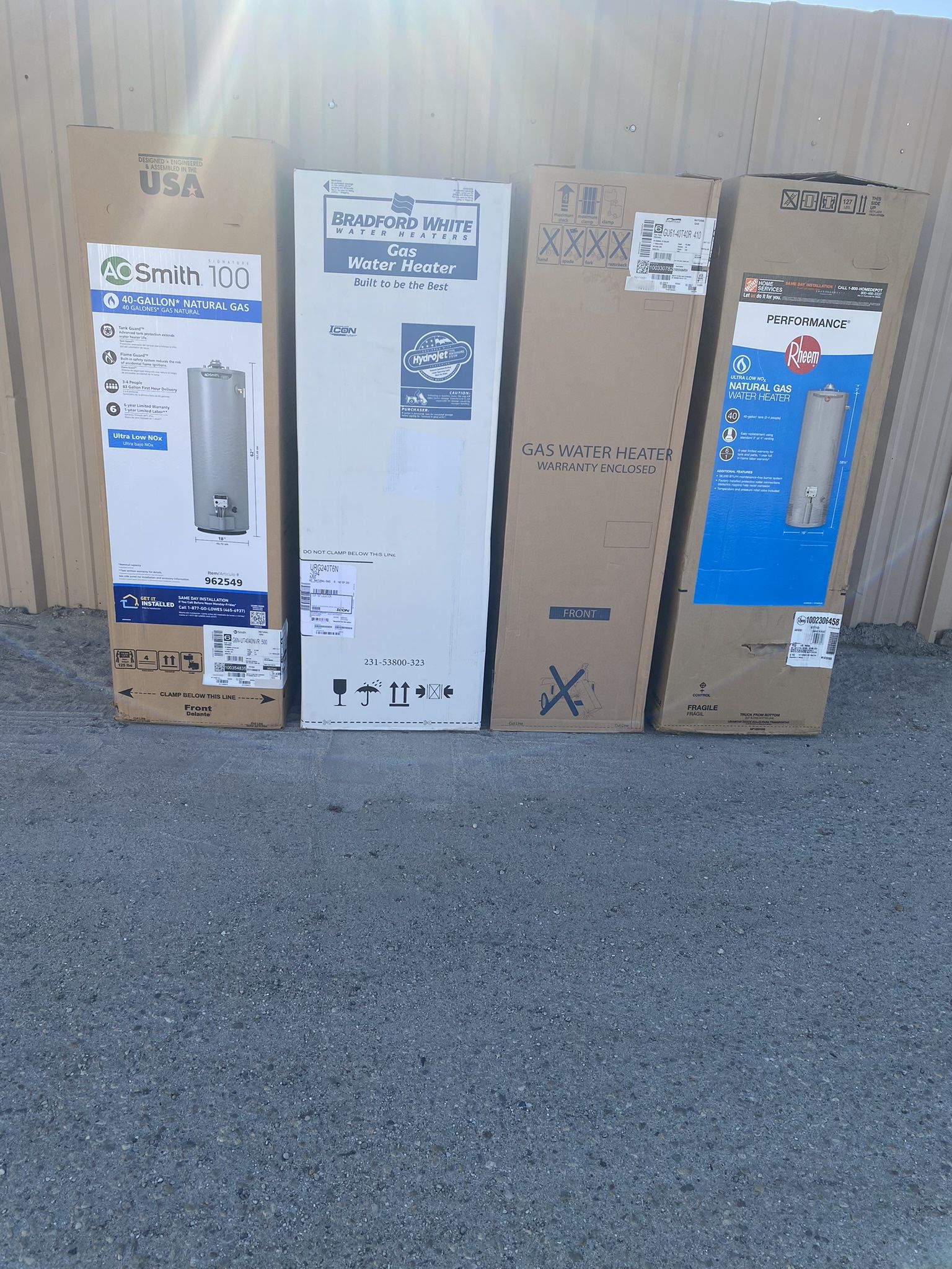 40 gallon water heater