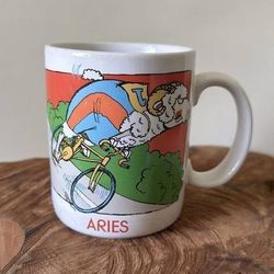 Zodiac Aries Porcelain Coffee Tea Mug