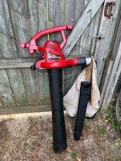 Toro electric blower and vacuum