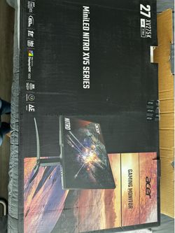 Acer 27” Monitor