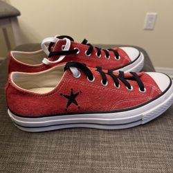 Converse Stussy x Chuck 70 Low Poppy Red