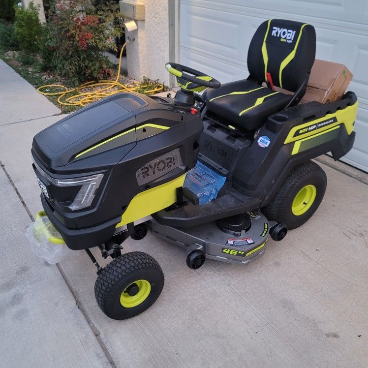 Ryobi Electric Garden Tractor RYOBI 80V HP BRUSHLESS 46