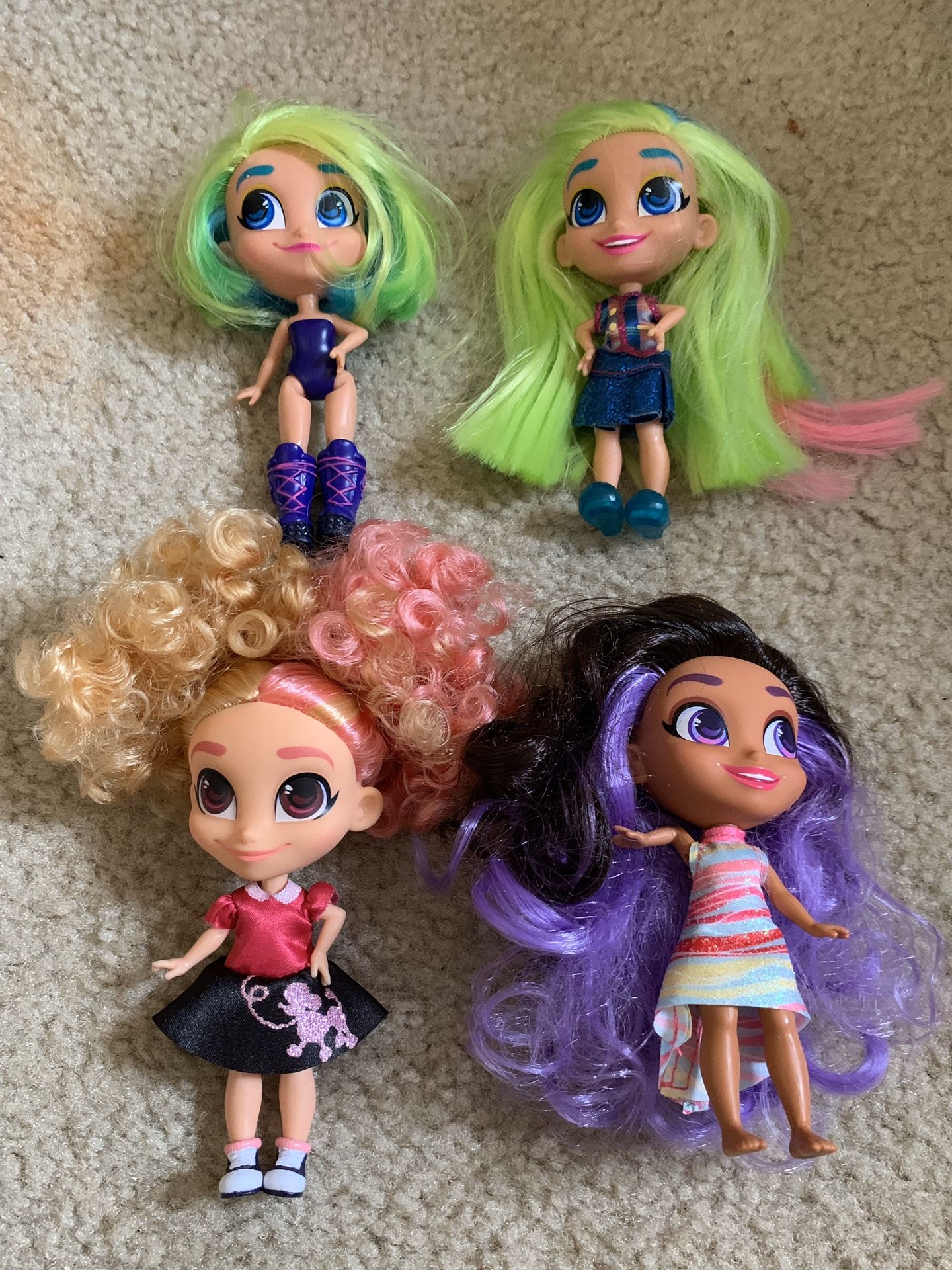 Hairdorables lot of 4 $20 FIRM