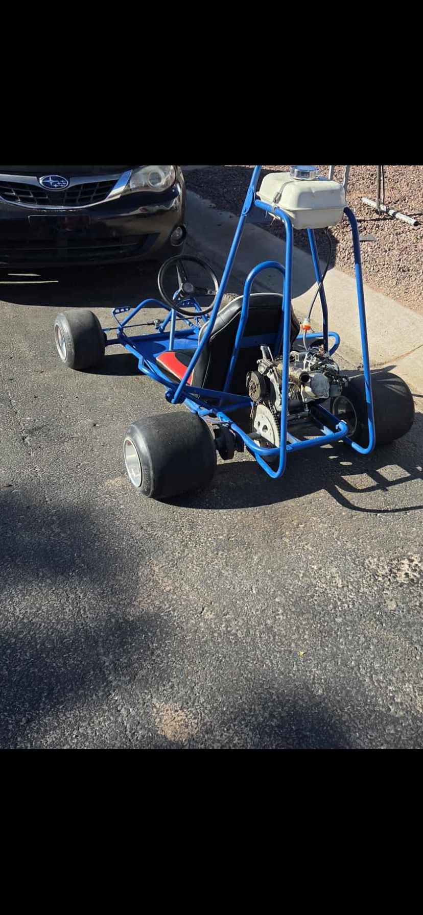 Souped up go karts