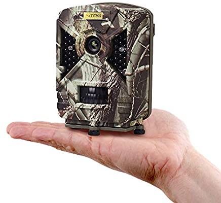 ARTITAN 12MP No Set Up Trail Camera, Motion Activated Mini Hunting Camera, Night Vision