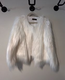 FAUX FUR COAT & VEST- 2 Items