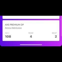 Kid Cudi Concert Ticket