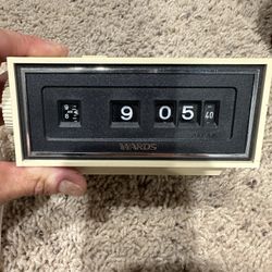 Classic Montgomery Wards alarm Clock
