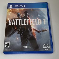 PS4 Battlefield 1 Video Game (2016, PlayStation 4) 