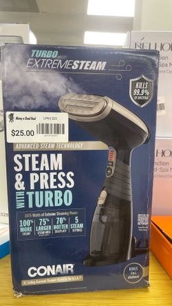 Conair Turbo ExtremeSteam Handheld Garment Steamer