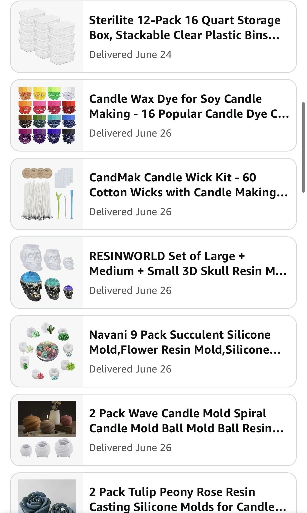 Full Candle Making Kit (Unused)