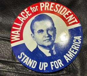 1968 George Wallace presidential campaign button