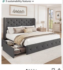 Full size bed frame