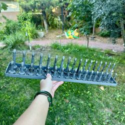 Shallow and Deep Socket Tool Organizer Storage