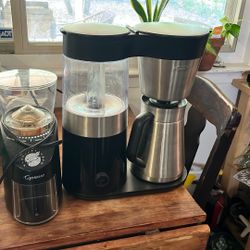 Oxo Thermos Coffee Maker And Capresso Burr Grinder