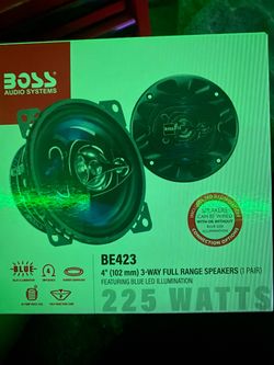 4 inch boss audio speakers