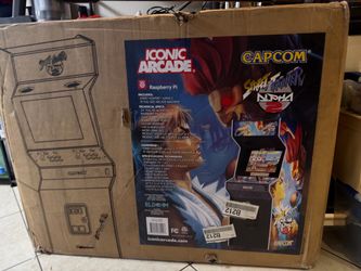 Iconic Arcade Capcom Street Fighter Alpha 2 Cabinet 9/10 scale