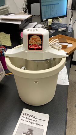 Rival ice cream and yogurt freezer