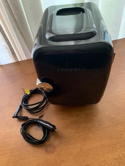 Crownful Mini Fridge. Black