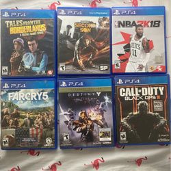PS4 and Ps3 Games