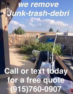 Escombro basura / trash disposal