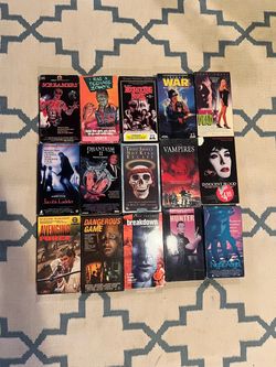 Horror VHS’s