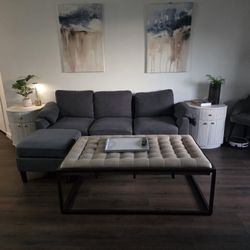 Sofa And Coffee Table 