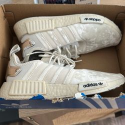 Adidas White Velvet NMD R1 