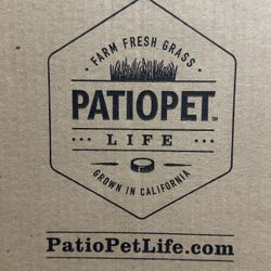 Pet potty area. Brand new. Works awesome. We bought two thinking we would need a Bigger area for our pooch but we didn’t. 