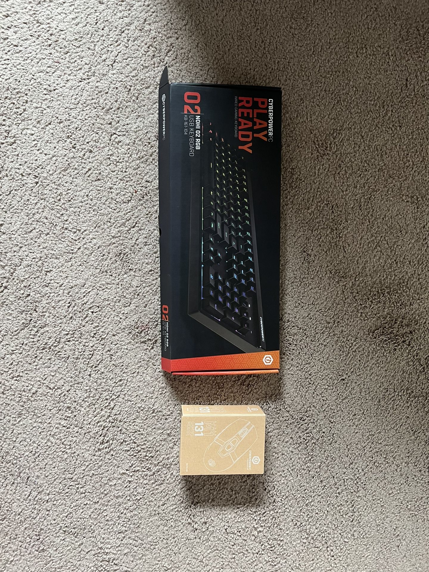 brand new pc mouse and keyboard
